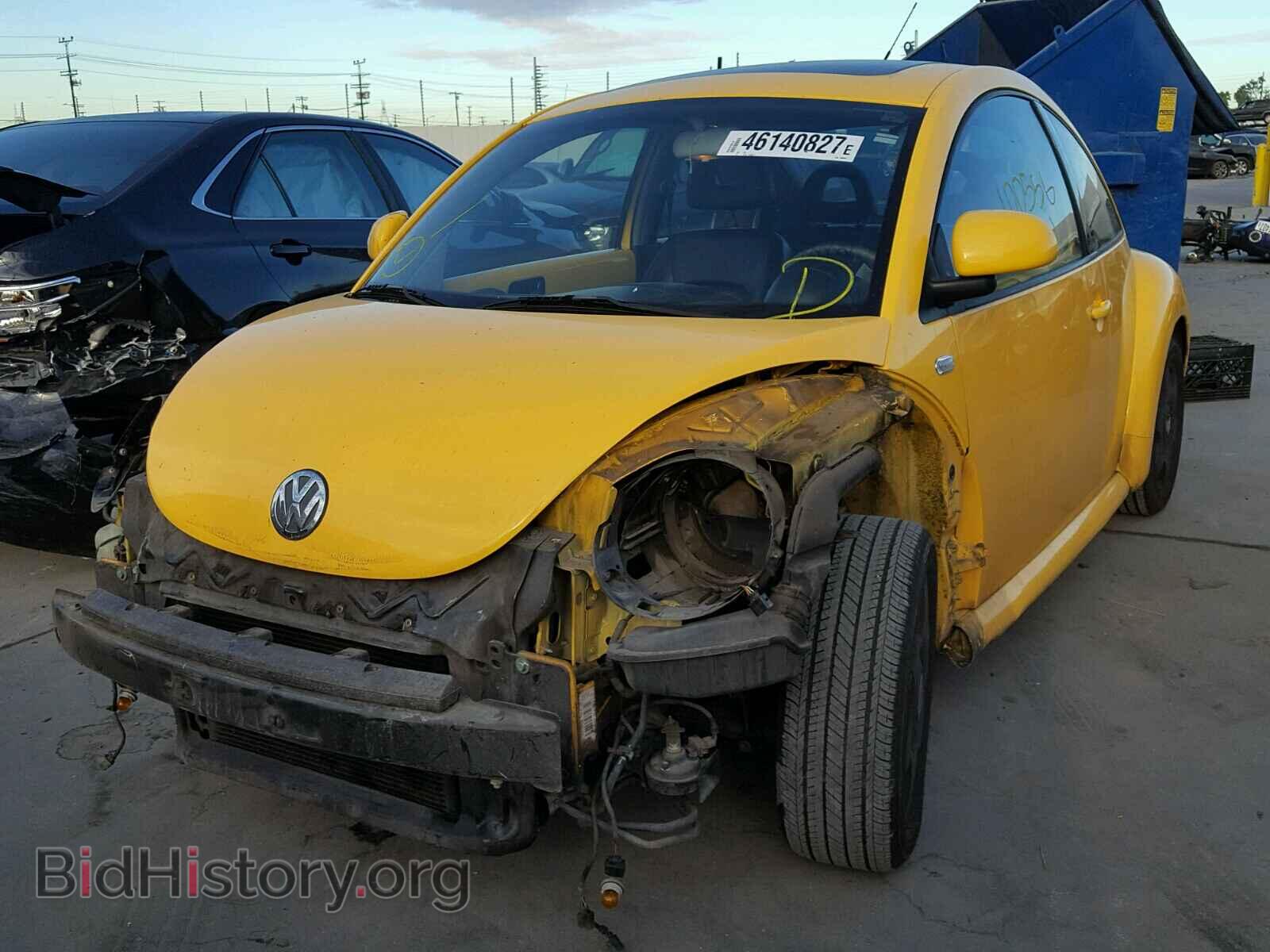2000 VOLKSWAGEN BEETLE - VIN: 3VWCD21C2YM480845 - Фото 2