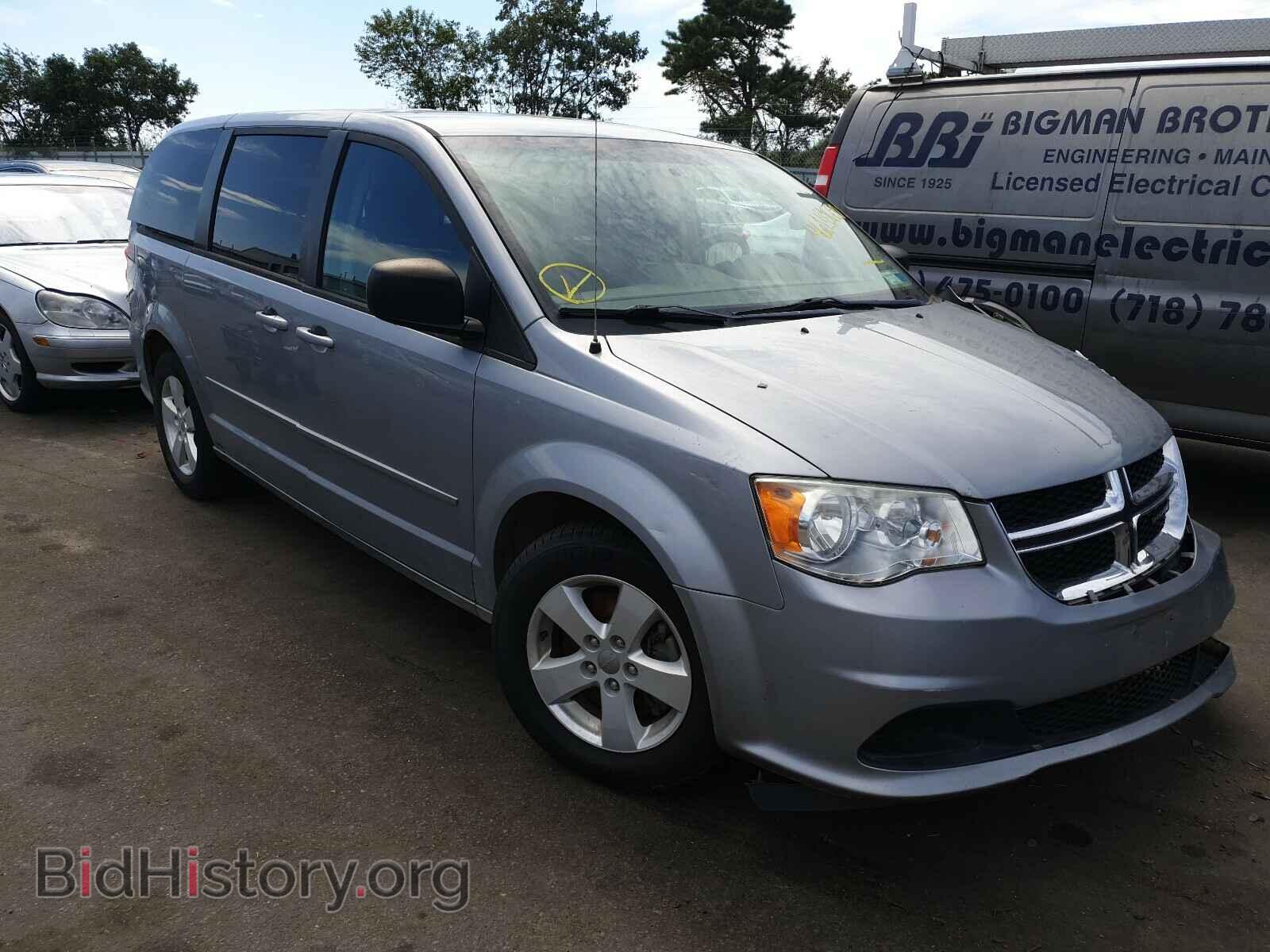 Фотография 2C4RDGBG3DR810104 - DODGE CARAVAN 2013