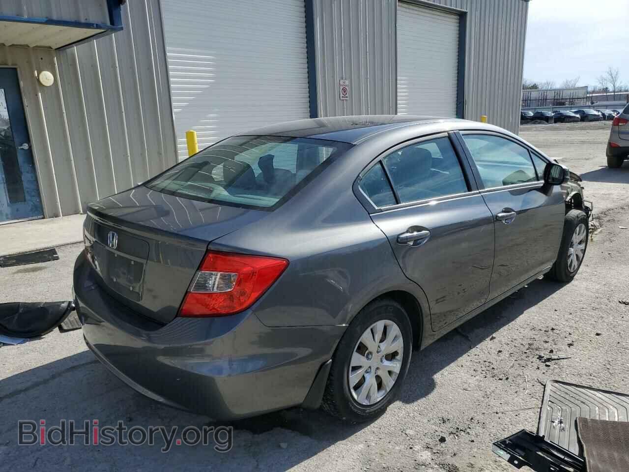 2012 HONDA CIVIC - VIN: 2HGFB2F57CH545990 - Фото 3