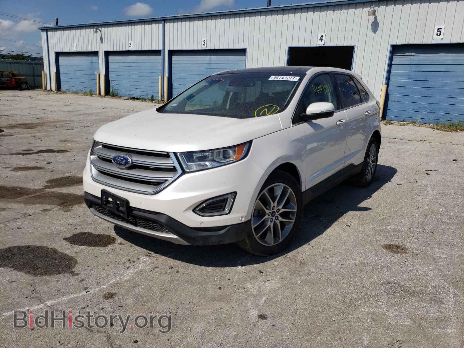 2017 FORD EDGE - VIN: 2FMPK4K89HBB42145 - Фото 2