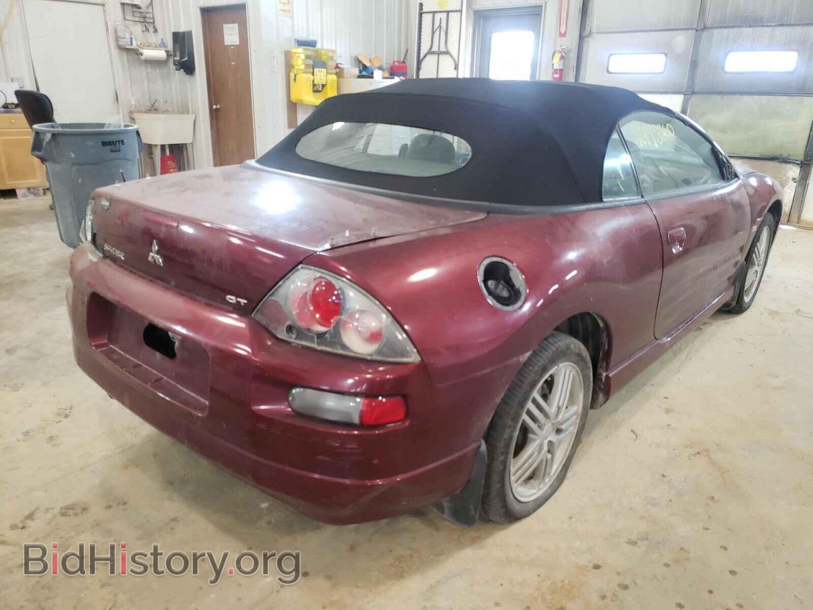 2003 MITSUBISHI ECLIPSE - VIN: 4A3AE55H03E048281 - Фото 4