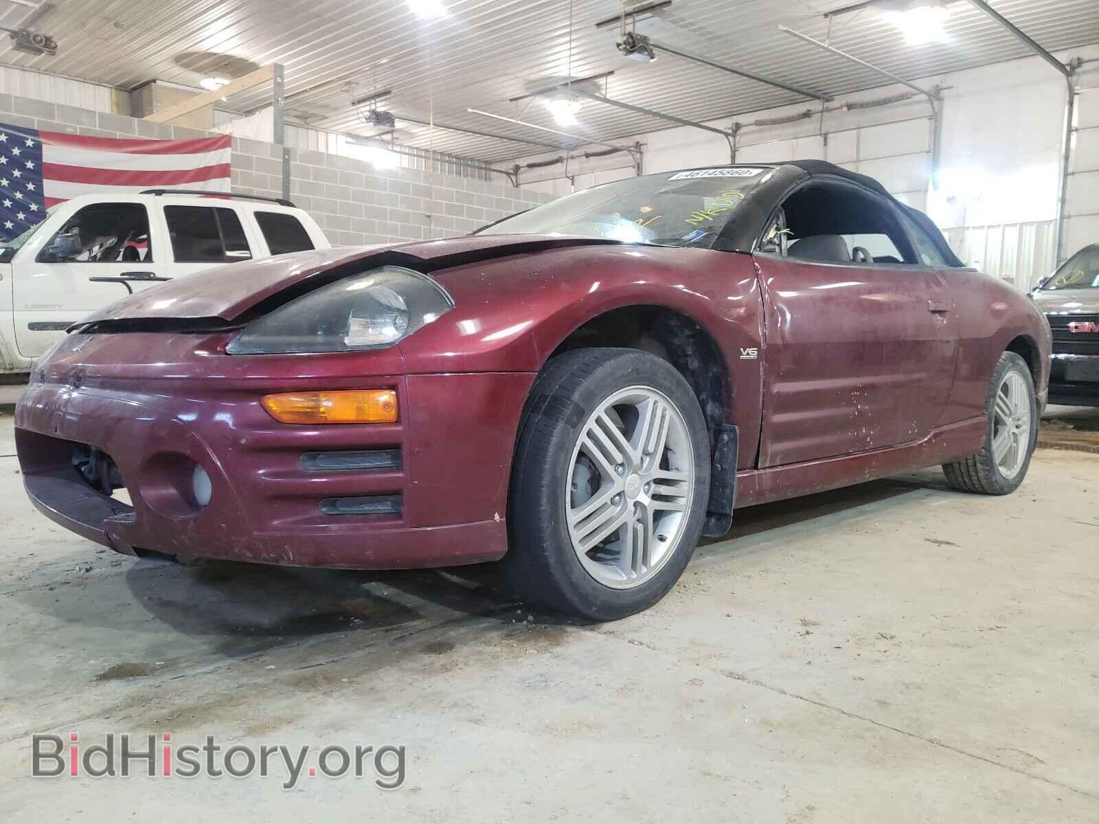 2003 MITSUBISHI ECLIPSE - VIN: 4A3AE55H03E048281 - Фото 9
