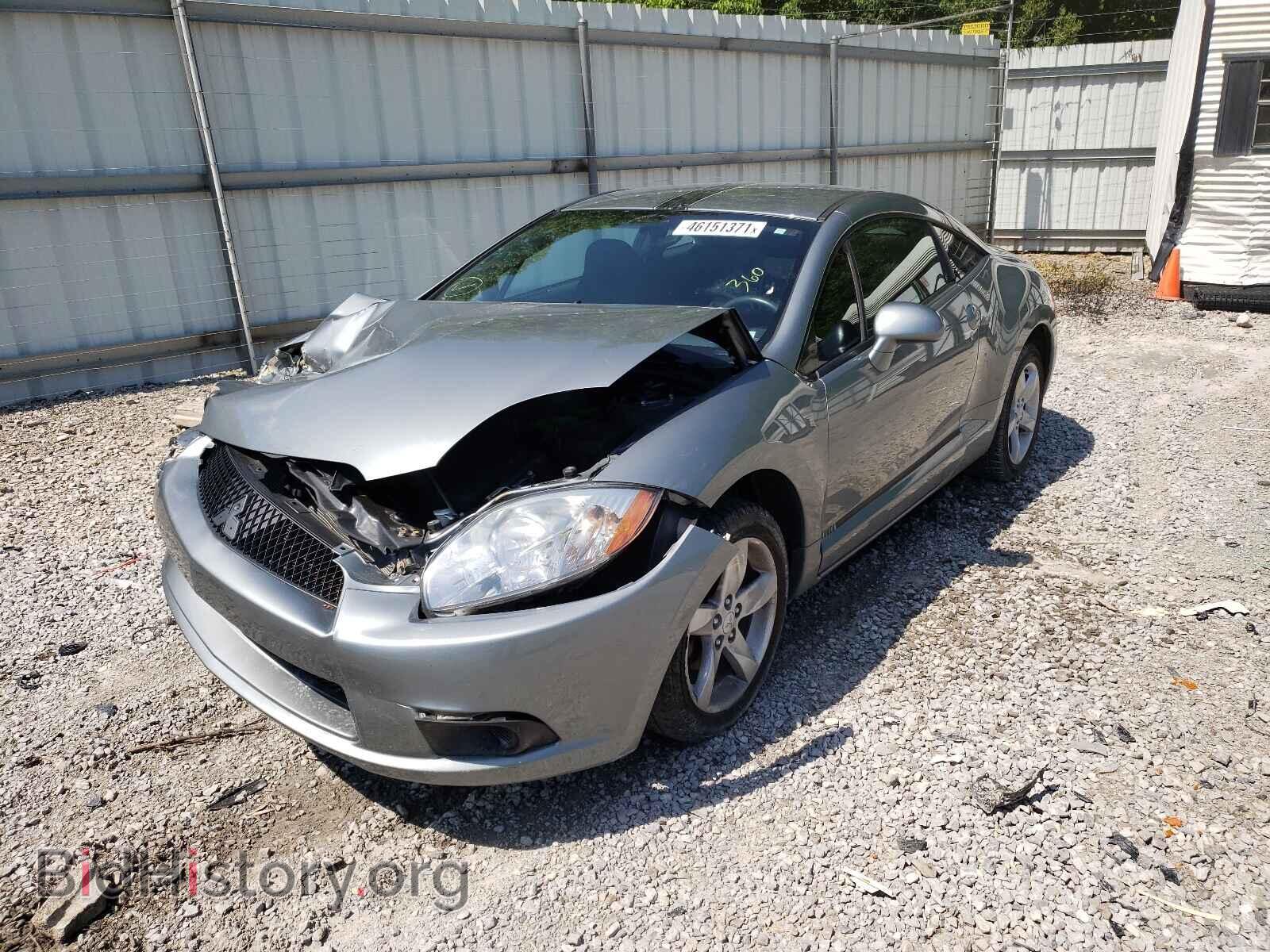 2009 MITSUBISHI ECLIPSE - VIN: 4A3AK24F59E020671 - Фото 2