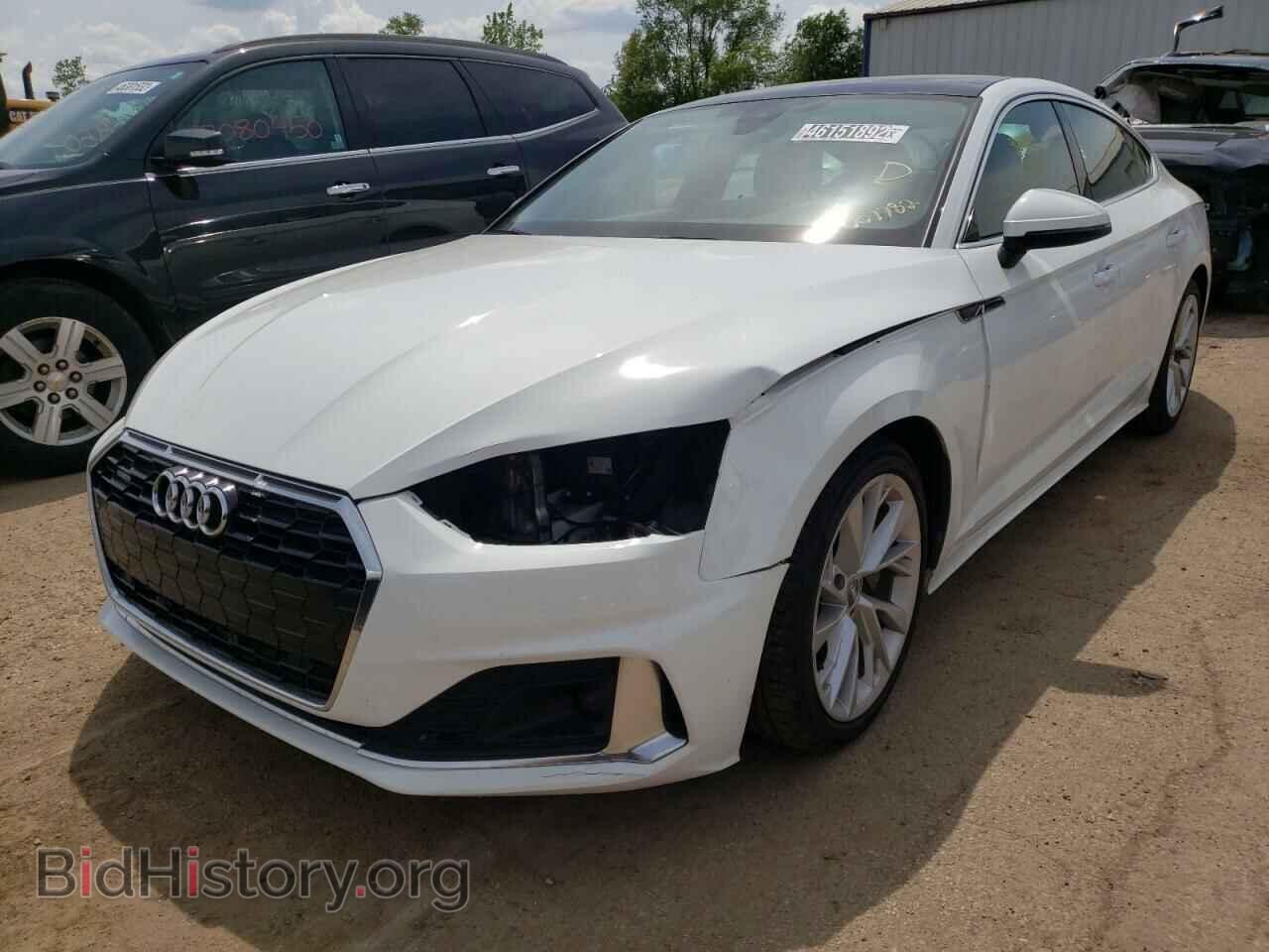 2020 AUDI A5 - VIN: WAUANCF54LA007782 - Фото 2