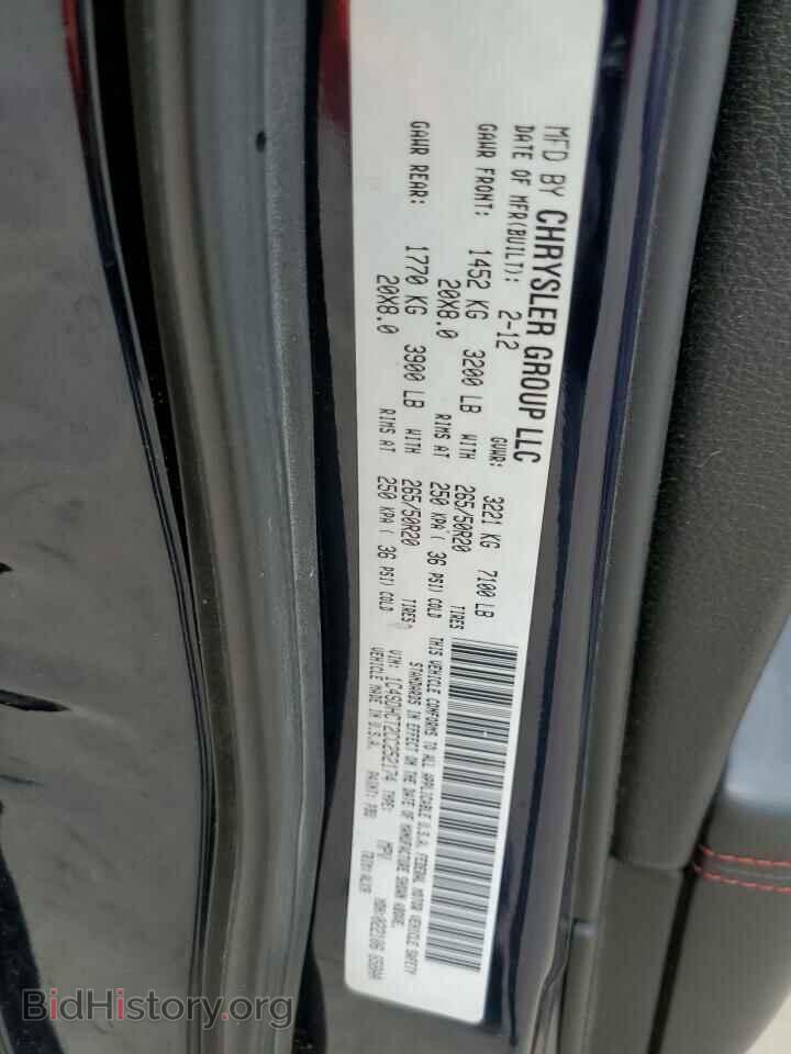 2012 DODGE DURANGO - VIN: 1C4SDHCT2CC252174 - Photo 13