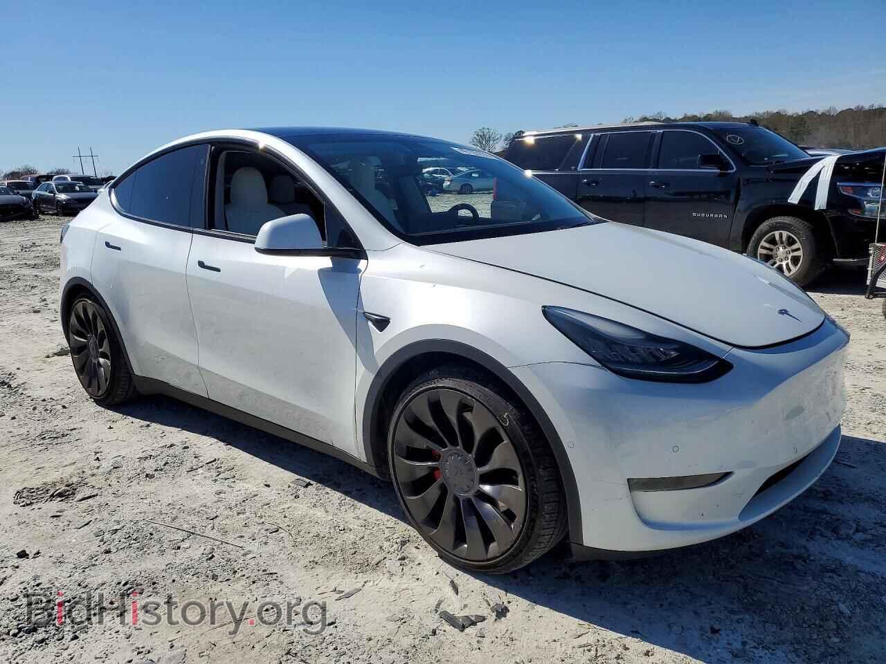 2020 TESLA MODEL Y - VIN: 5YJYGDEF3LF019859 - Фото 4