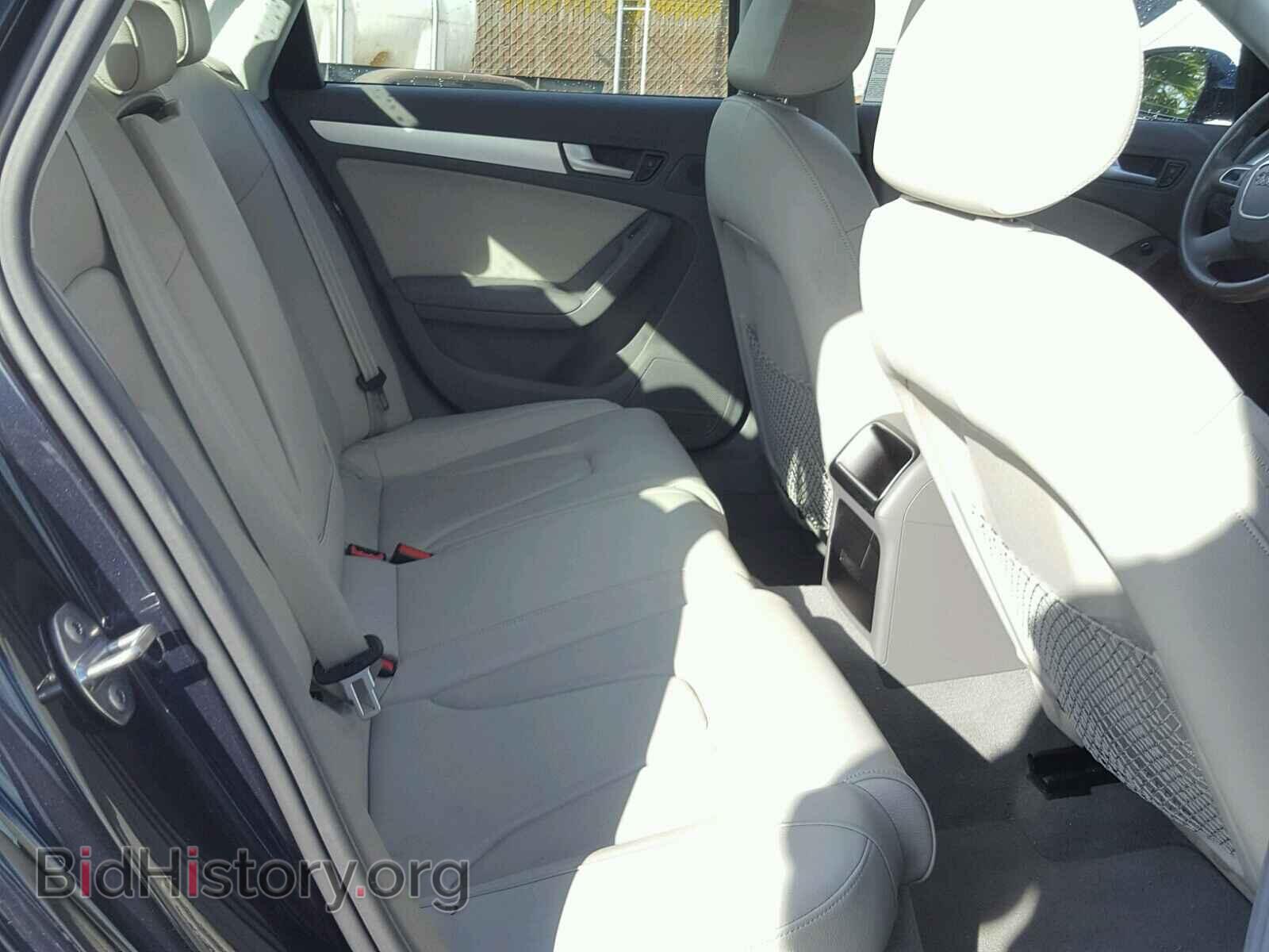 2012 AUDI A4 - VIN: WAUBFAFL8CA118422 - Фото 6