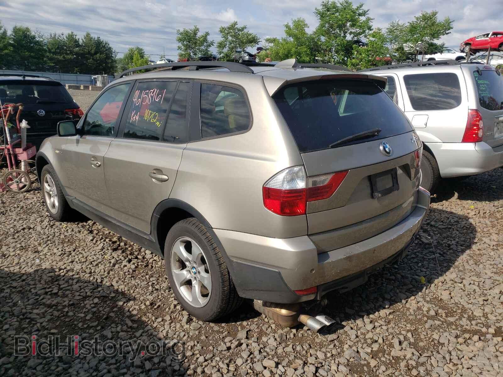 2007 BMW X3 - VIN: WBXPC93427WF29794 - Фото 3