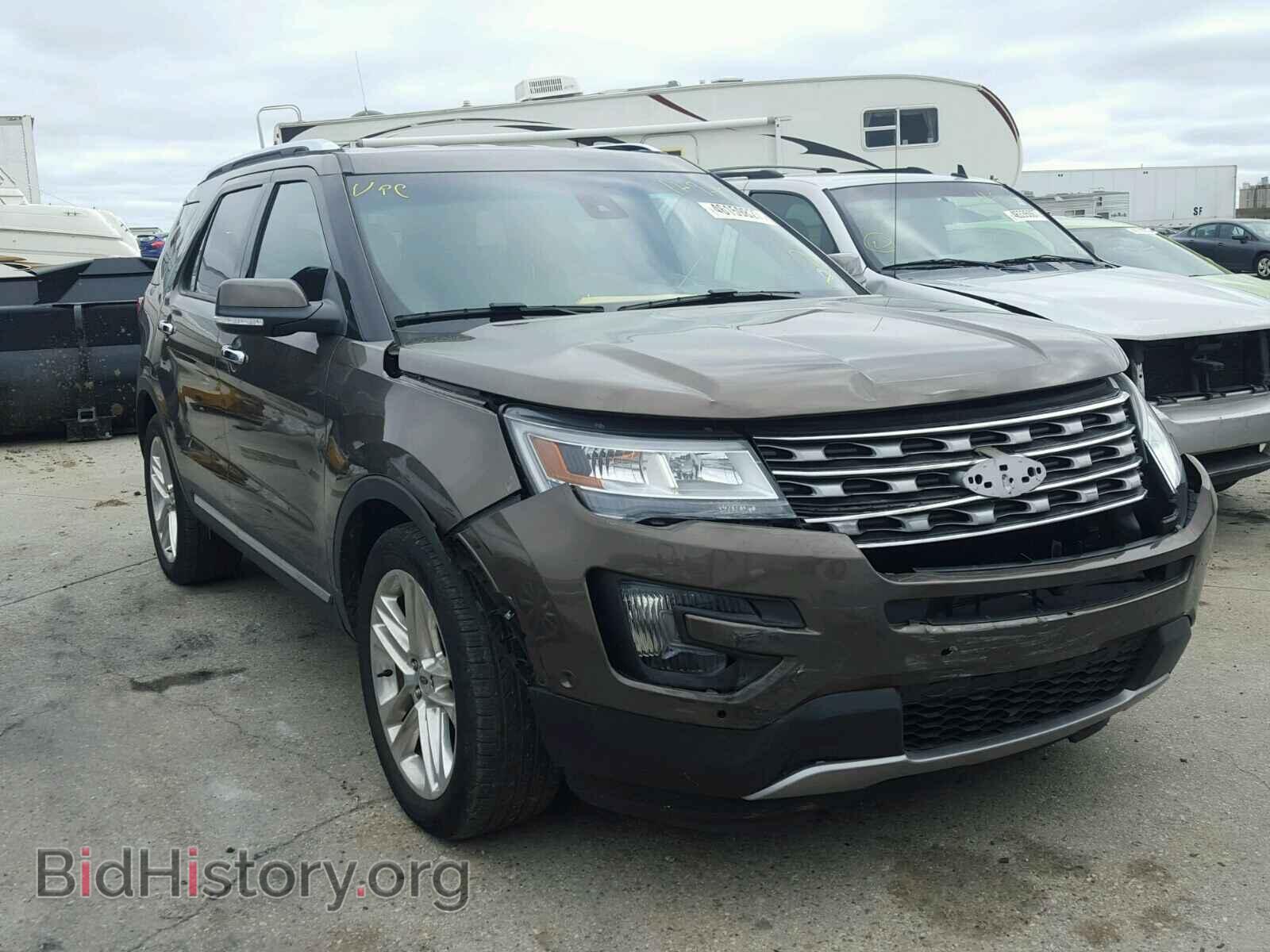 Photo 1FM5K7F87GGB09297 - FORD EXPLORER 2016