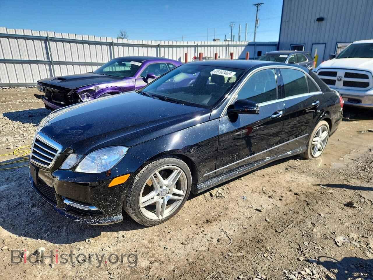 Photo WDDHF8JB3DA682300 - MERCEDES-BENZ E-CLASS 2013