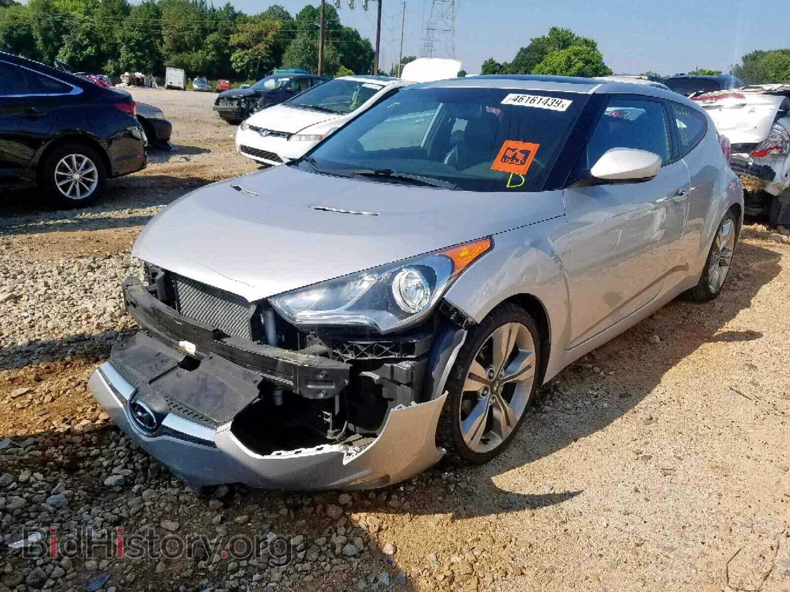 2012 HYUNDAI VELOSTER - VIN: KMHTC6AD7CU079149 - Фото 2