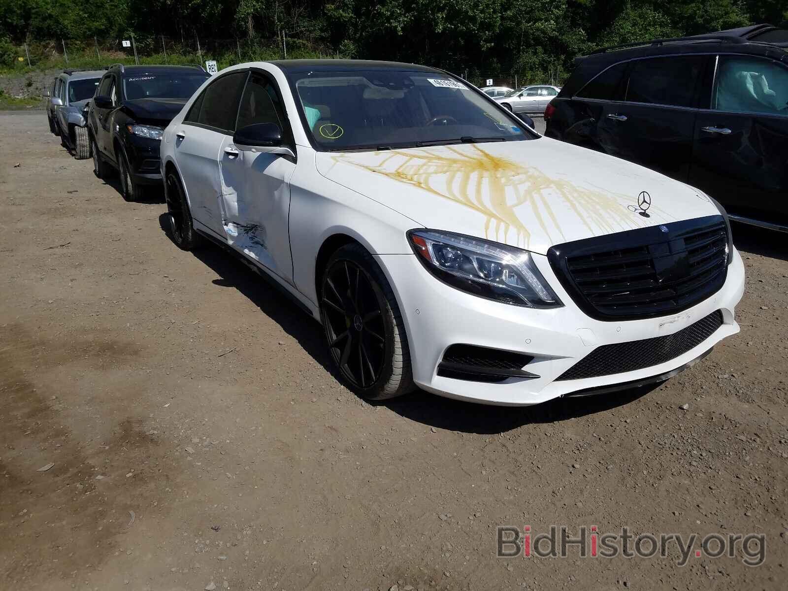 Photo WDDUG8FB3FA128939 - MERCEDES-BENZ S CLASS 2015