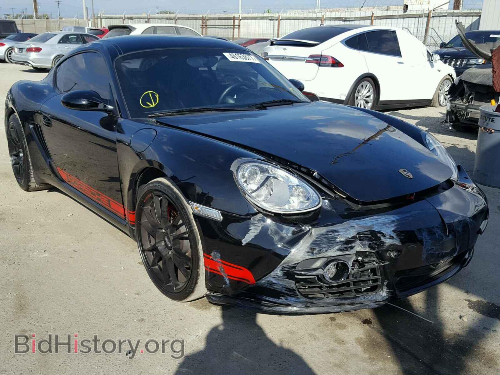 Фотография WP0AB29847U780137 - PORSCHE CAYMAN 2007