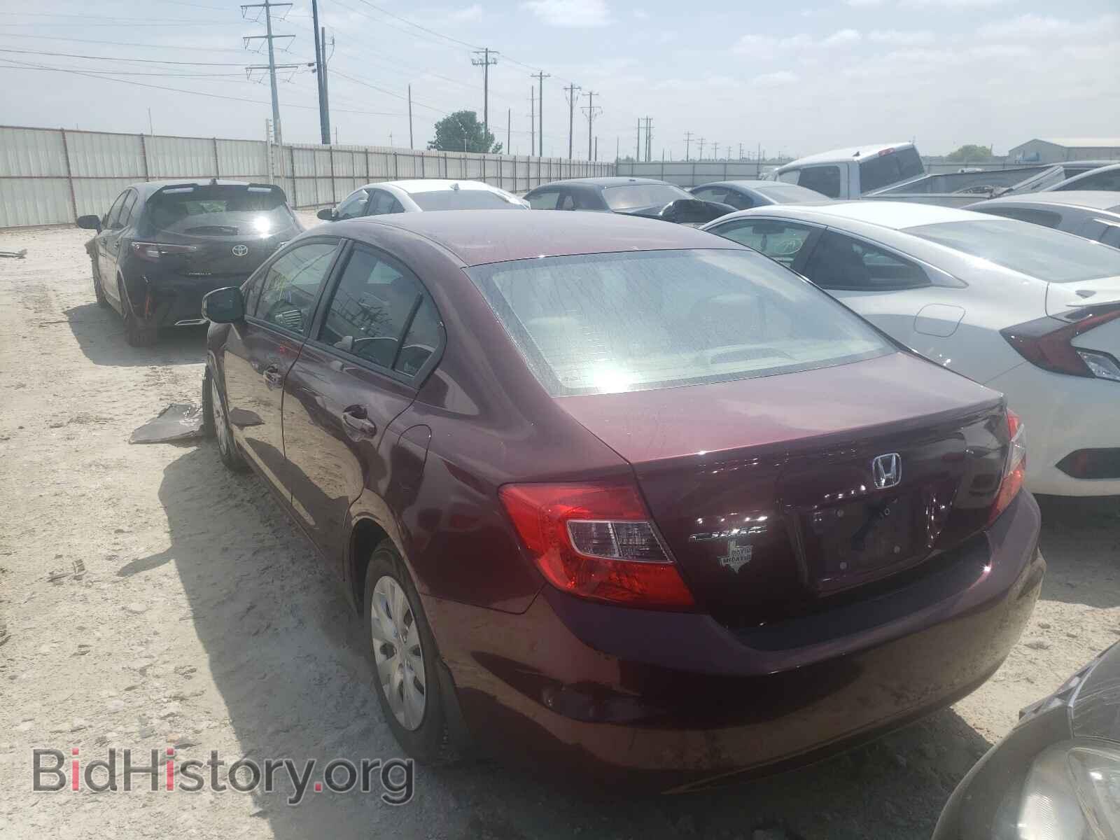 2012 HONDA CIVIC - VIN: 2HGFB2F53CH579392 - Фото 3