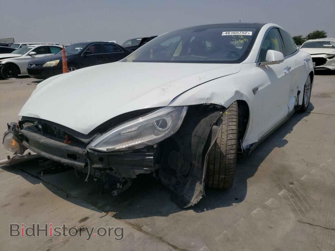 2014 TESLA MODEL S - VIN: 5YJSA1H15EFP36417 - Фото 2