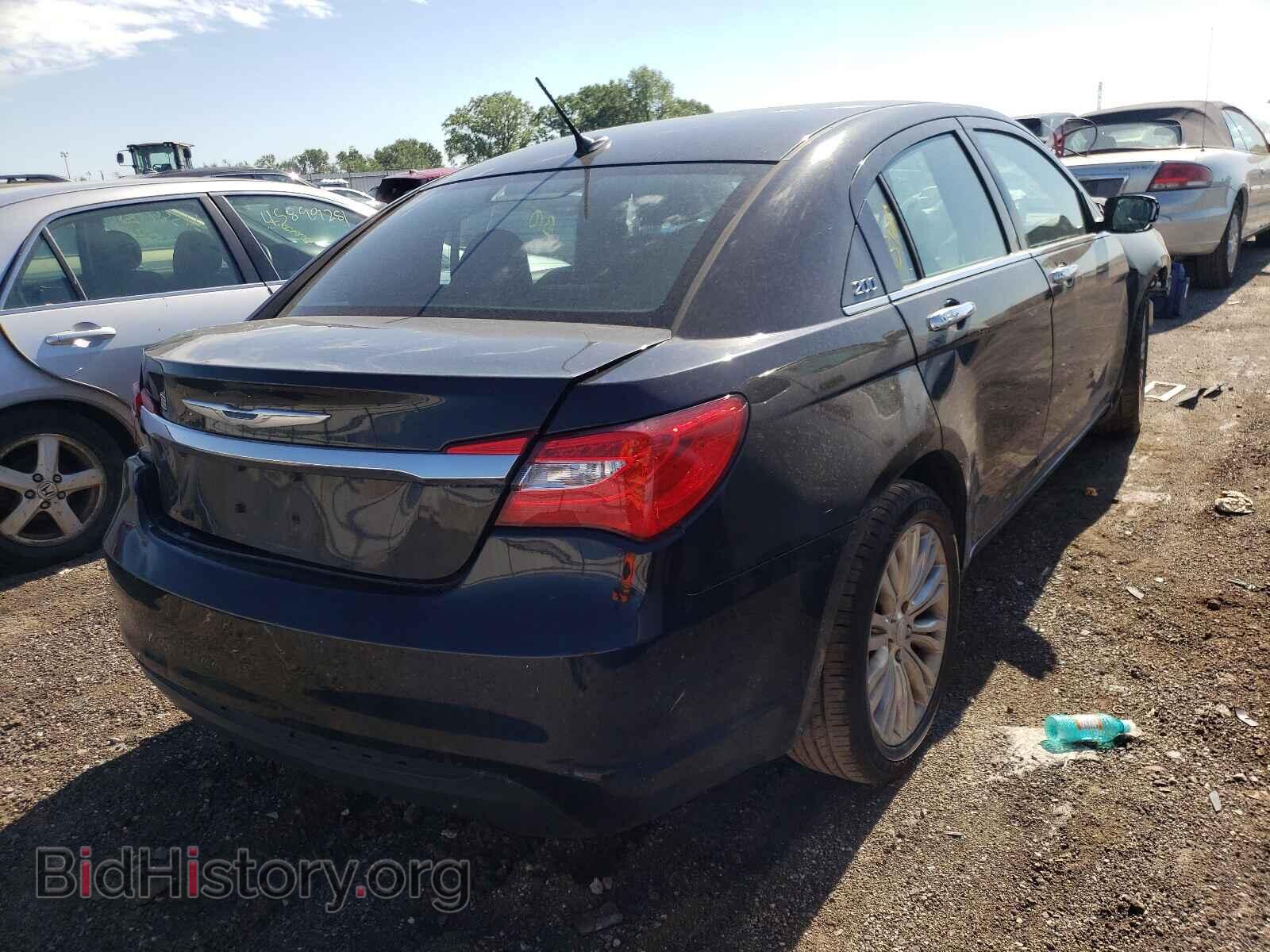 2012 CHRYSLER 200 - VIN: 1C3CCBCB3CN230043 - Фото 4