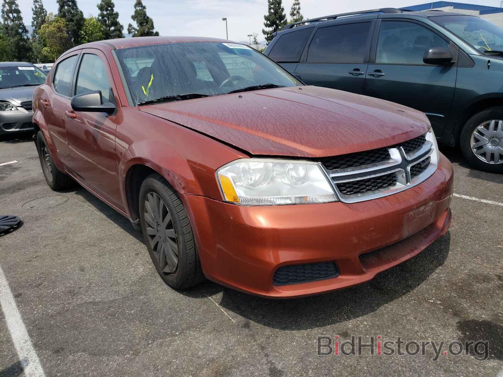 Photo 1C3CDZAB1CN216800 - DODGE AVENGER 2012