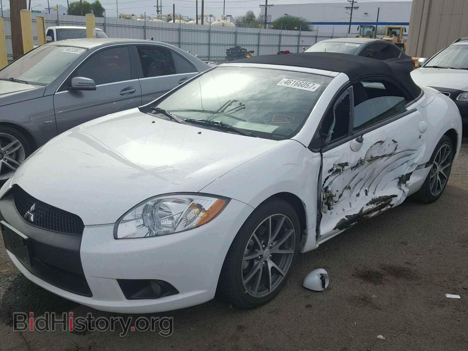 2012 MITSUBISHI ECLIPSE - VIN: 4A37L2EF4CE001672 - Фото 2