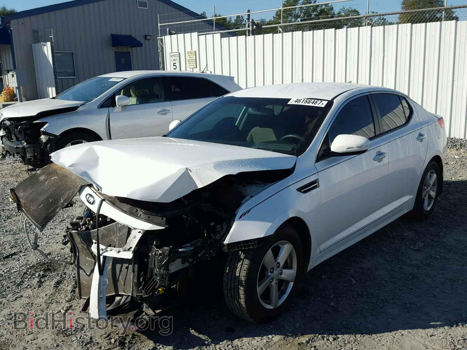 2015 KIA OPTIMA - VIN: KNAGM4A76F5608541 - Фото 2