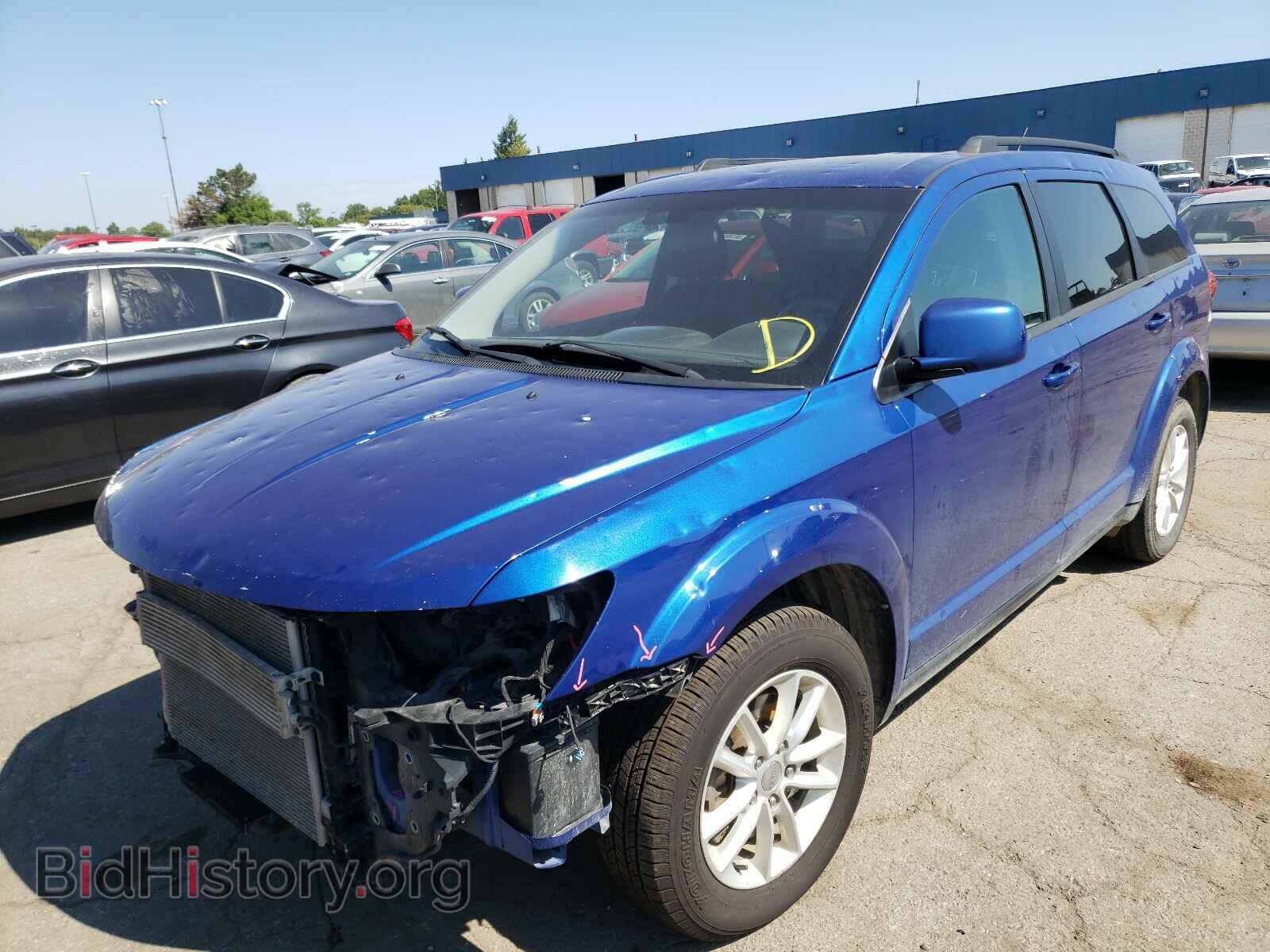 2015 DODGE JOURNEY - VIN: 3C4PDCBG3FT653951 - Фото 2