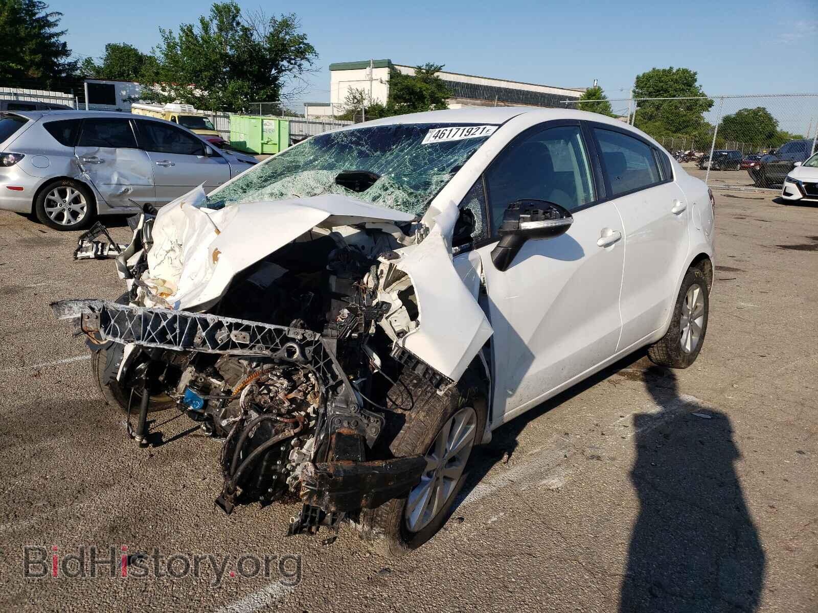 2013 KIA RIO - VIN: KNADN4A36D6131503 - Фото 2