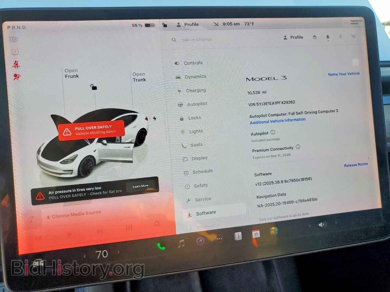 2023 TESLA MODEL 3 - VIN: 5YJ3E1EA1PF429262 - Photo 9