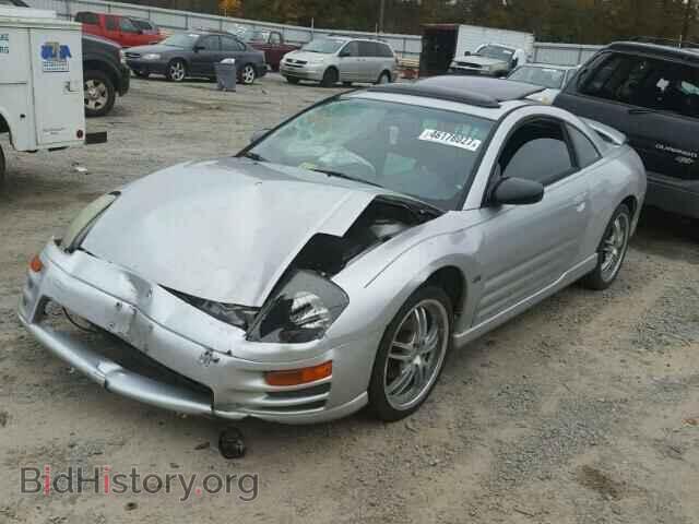 2002 MITSUBISHI ECLIPSE - VIN: 4A3AC84H62E099811 - Фото 2