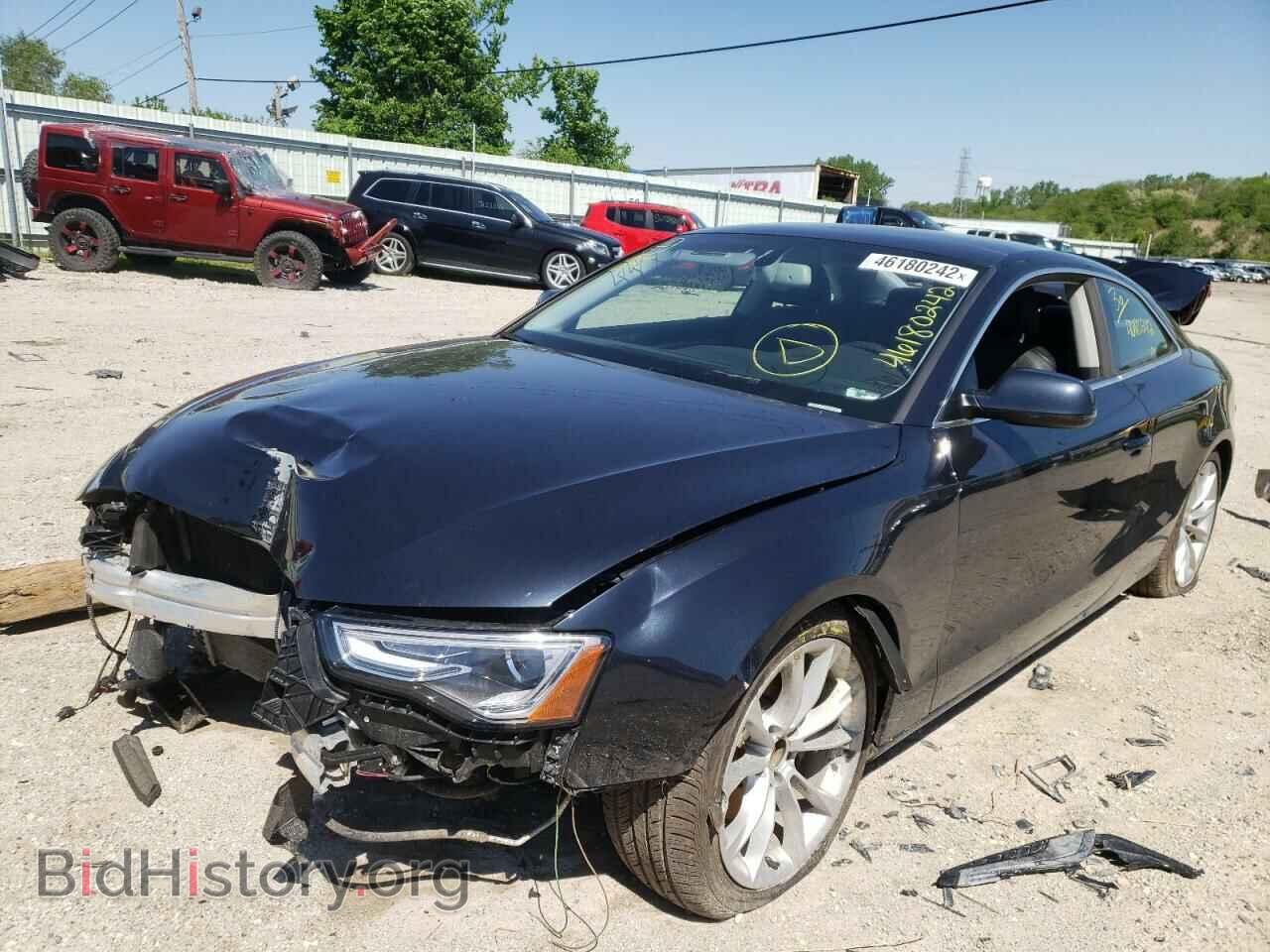 2013 AUDI A5 - VIN: WAULFAFR6DA001545 - Фото 2