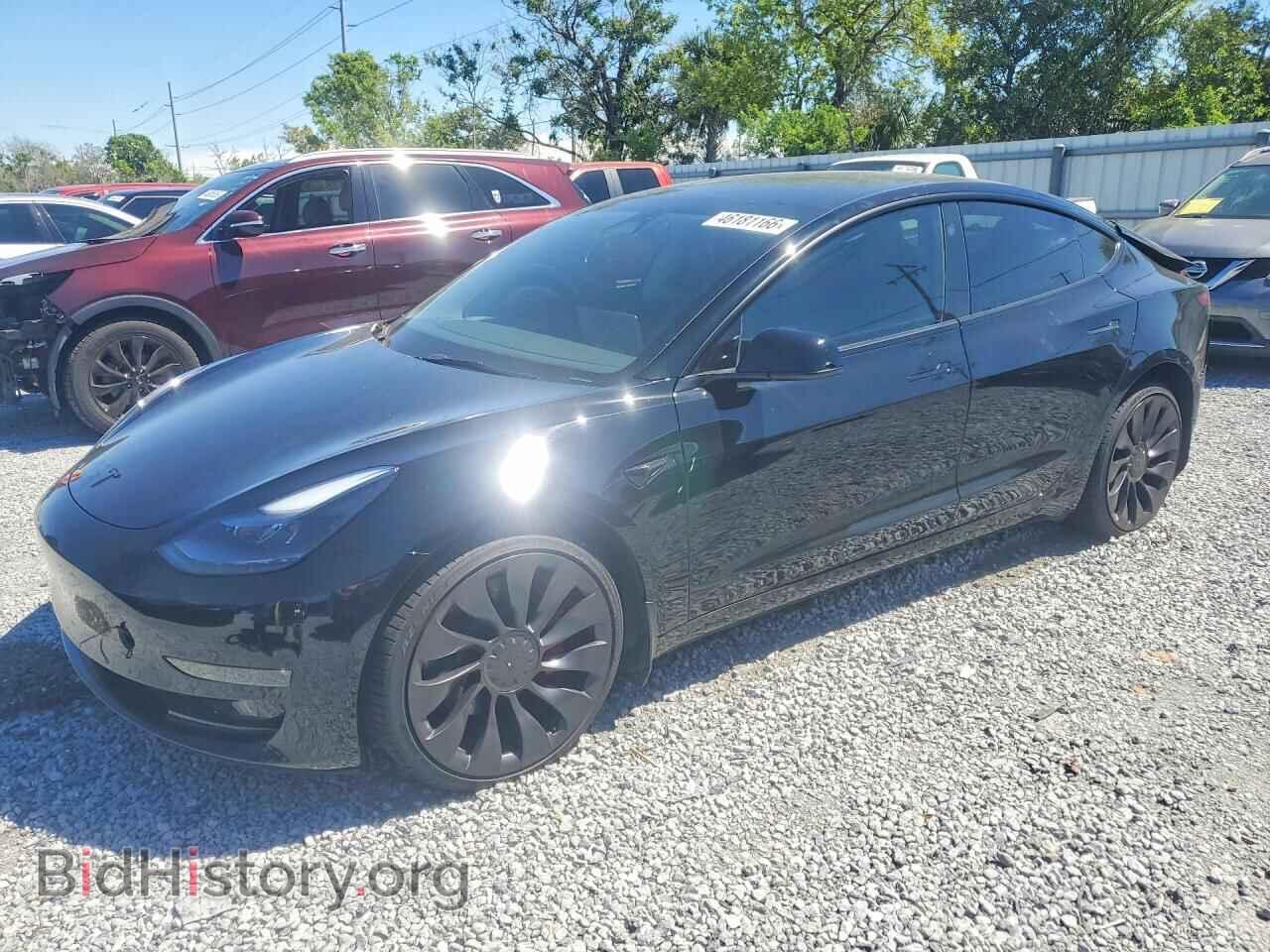 Photo 5YJ3E1ECXPF586063 - TESLA MODEL 3 2023