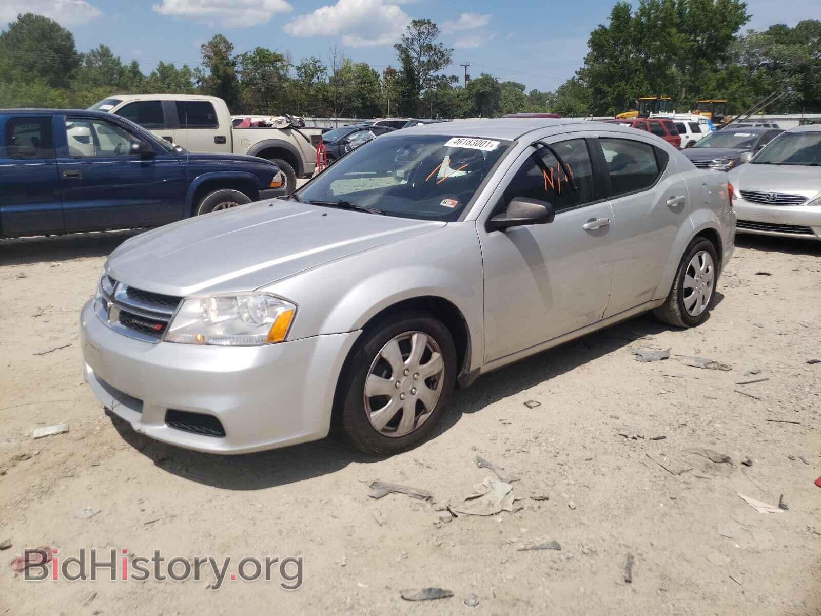 2011 DODGE AVENGER - VIN: 1B3BD4FB3BN621365 - Фото 2