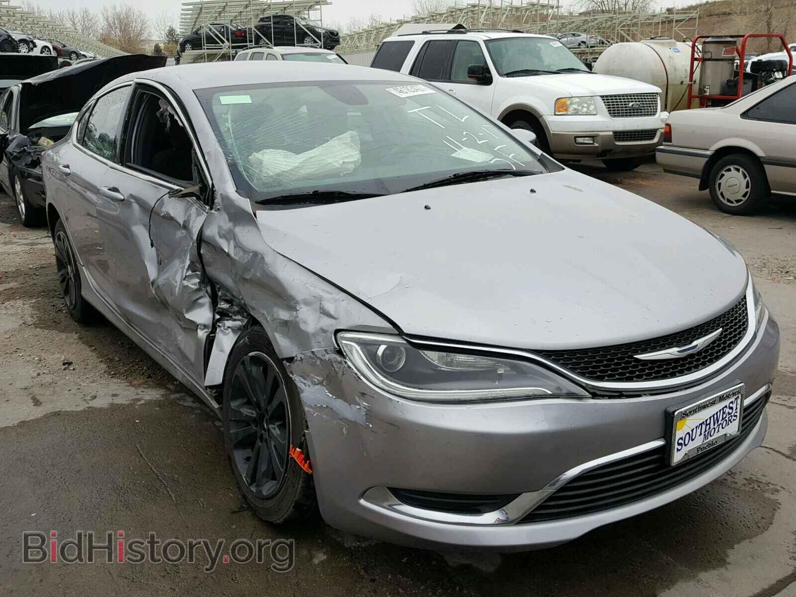 Фотография 1C3CCCAB0FN612768 - CHRYSLER 200 2015