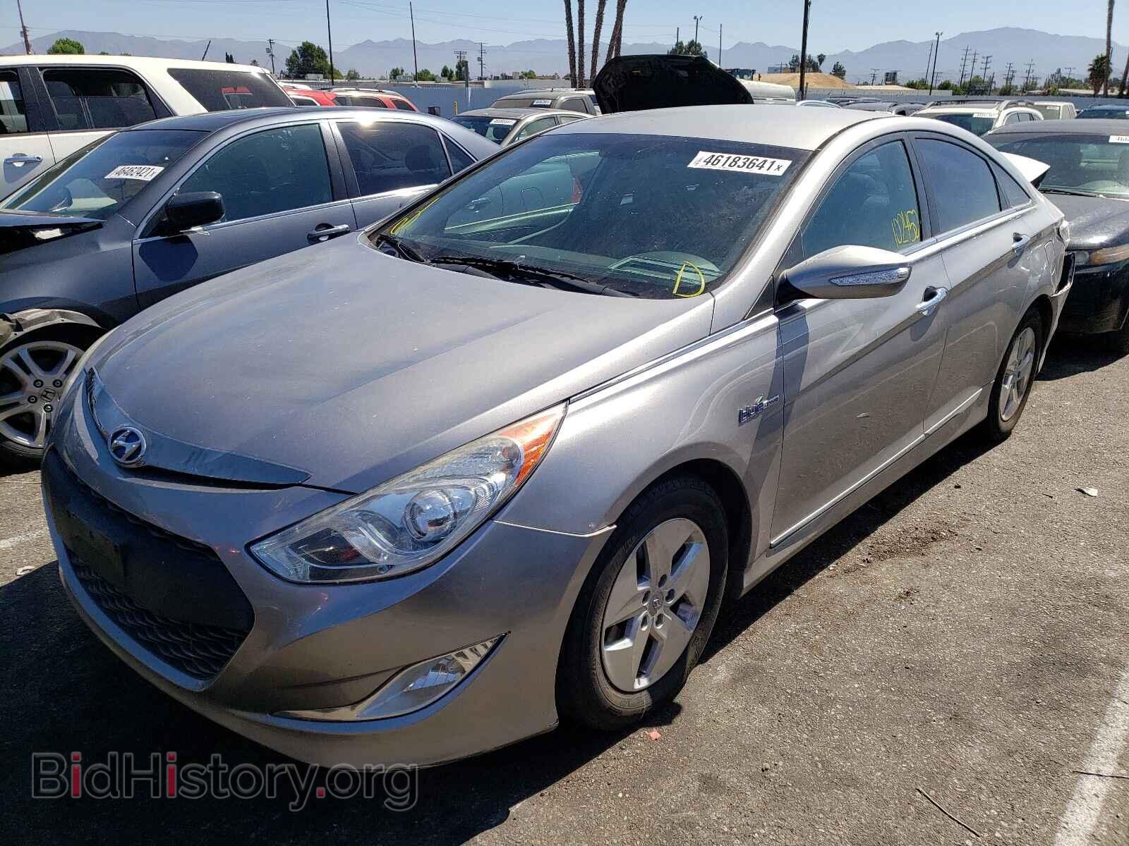 2012 HYUNDAI SONATA - VIN: KMHEC4A44CA056099 - Фото 2