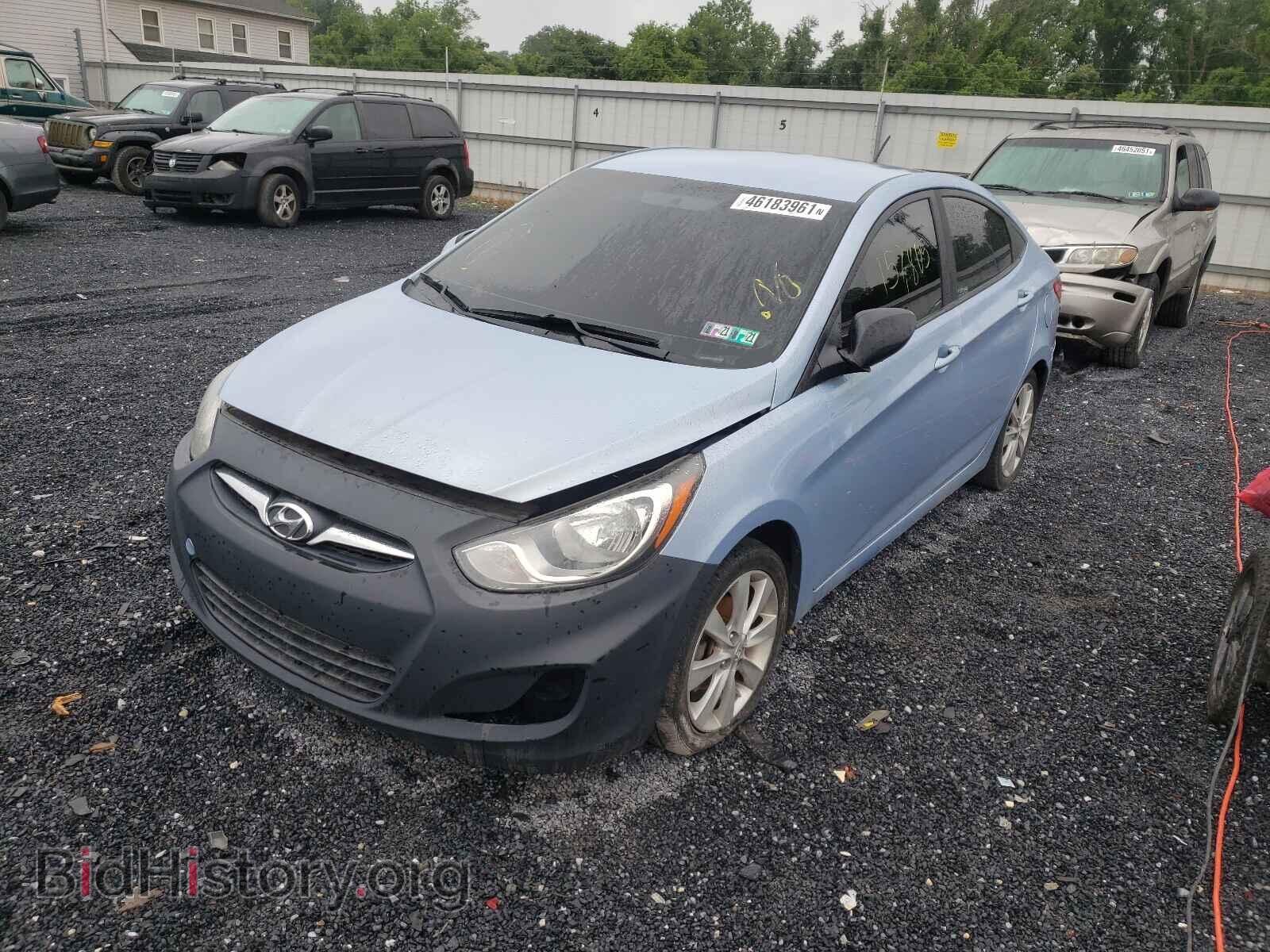 2012 HYUNDAI ACCENT - VIN: KMHCU4AE2CU116652 - Фото 2