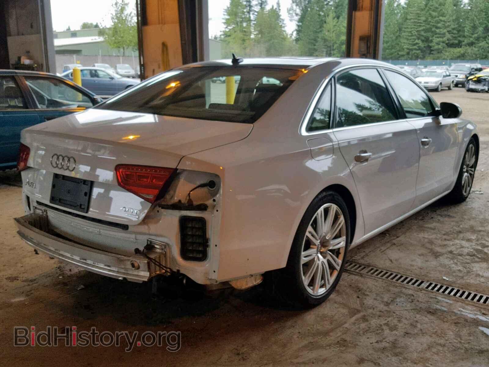 2014 AUDI A8 - VIN: WAUR2AFD6EN004546 - Фото 4