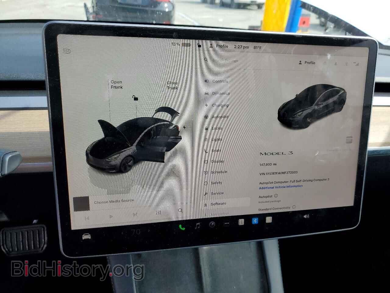 2022 TESLA MODEL 3 - VIN: 5YJ3E1EA0NF372503 - Photo 9