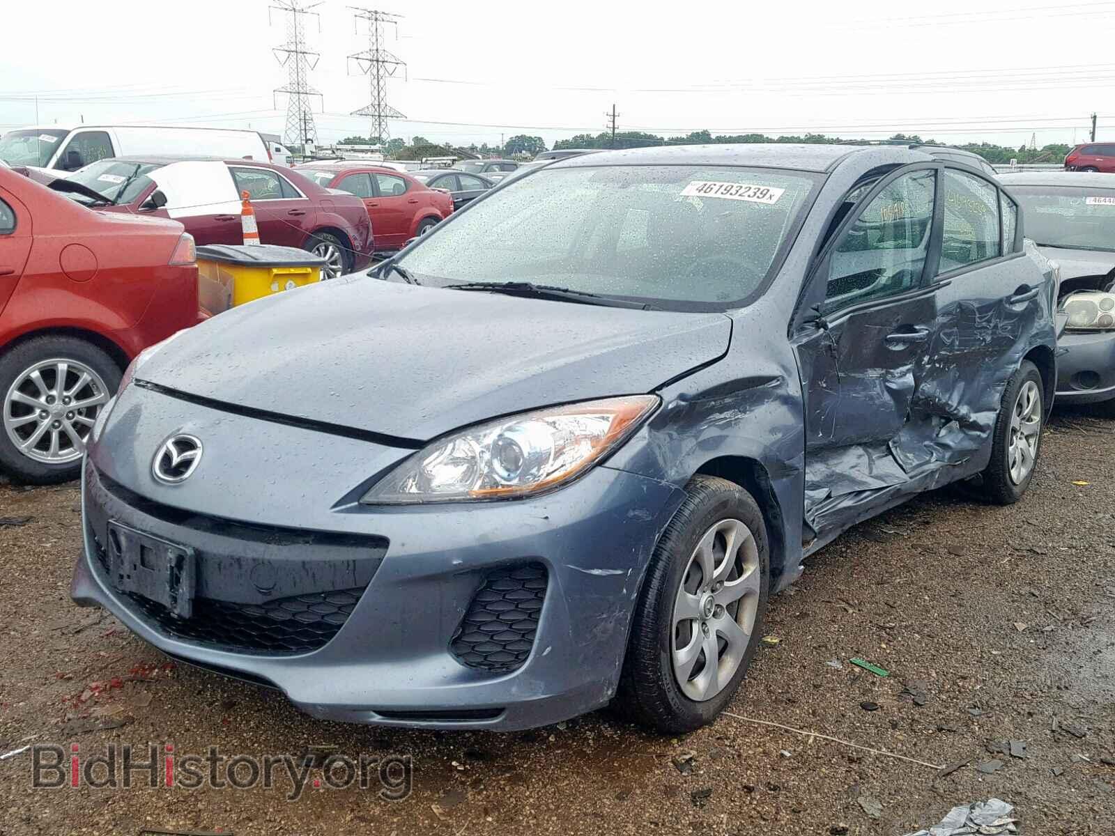 2013 MAZDA 3 - VIN: JM1BL1U80D1707623 - Фото 2