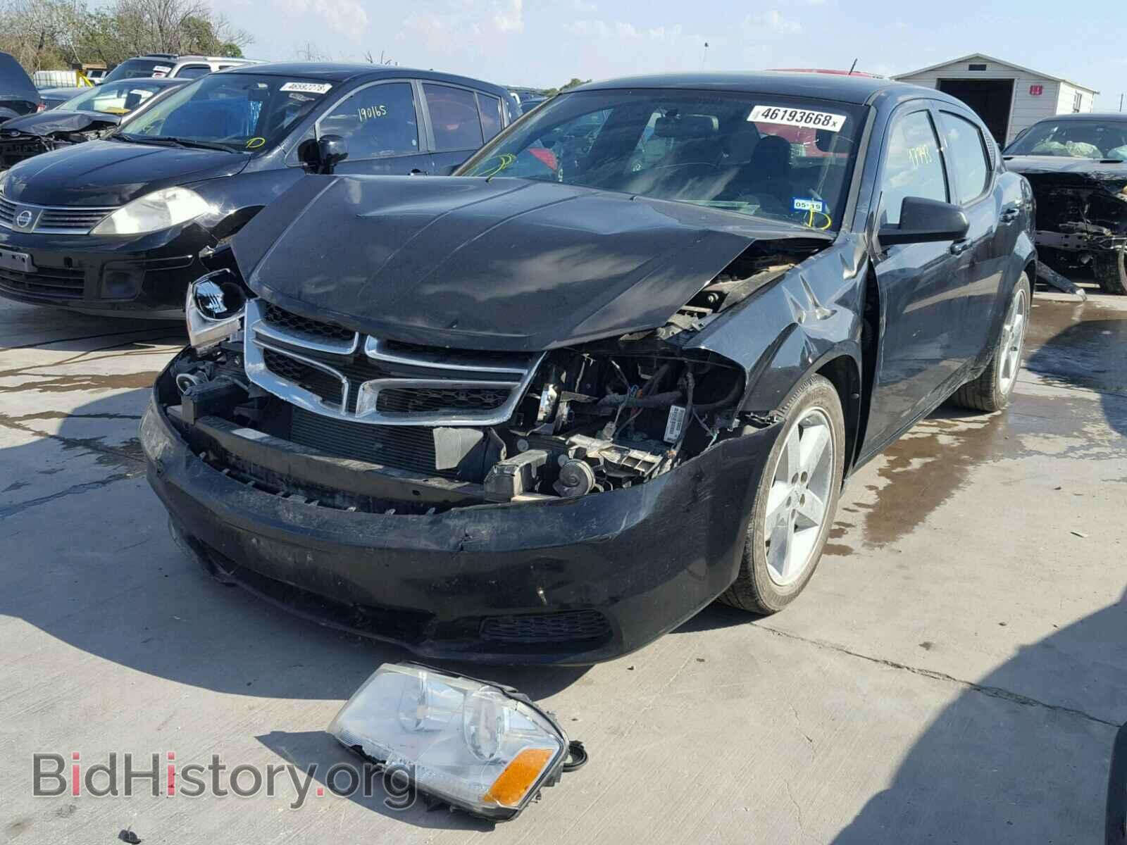 2013 DODGE AVENGER - VIN: 1C3CDZAB5DN653796 - Фото 2