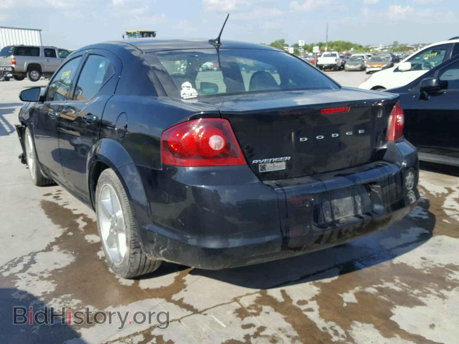 2013 DODGE AVENGER - VIN: 1C3CDZAB5DN653796 - Фото 3
