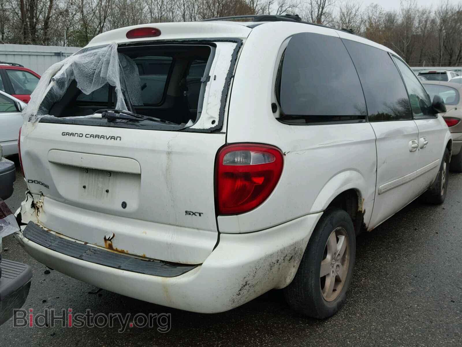 2007 DODGE CARAVAN - VIN: 2D4GP44L27R198301 - Фото 4