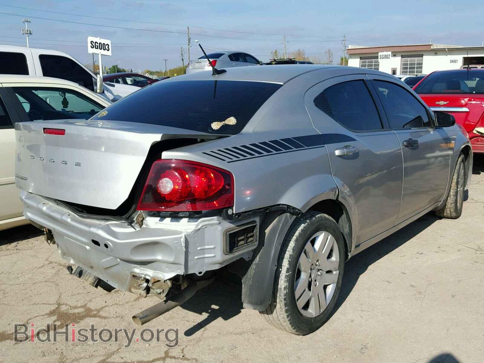 2012 DODGE AVENGER - VIN: 1C3CDZAB6CN232832 - Фото 4