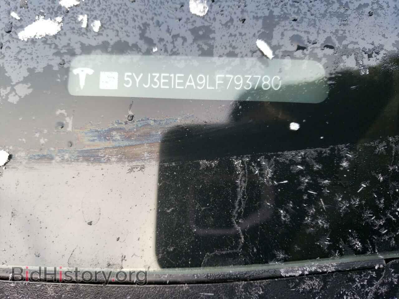 2020 TESLA MODEL 3 - VIN: 5YJ3E1EA9LF793780 - Фото 12