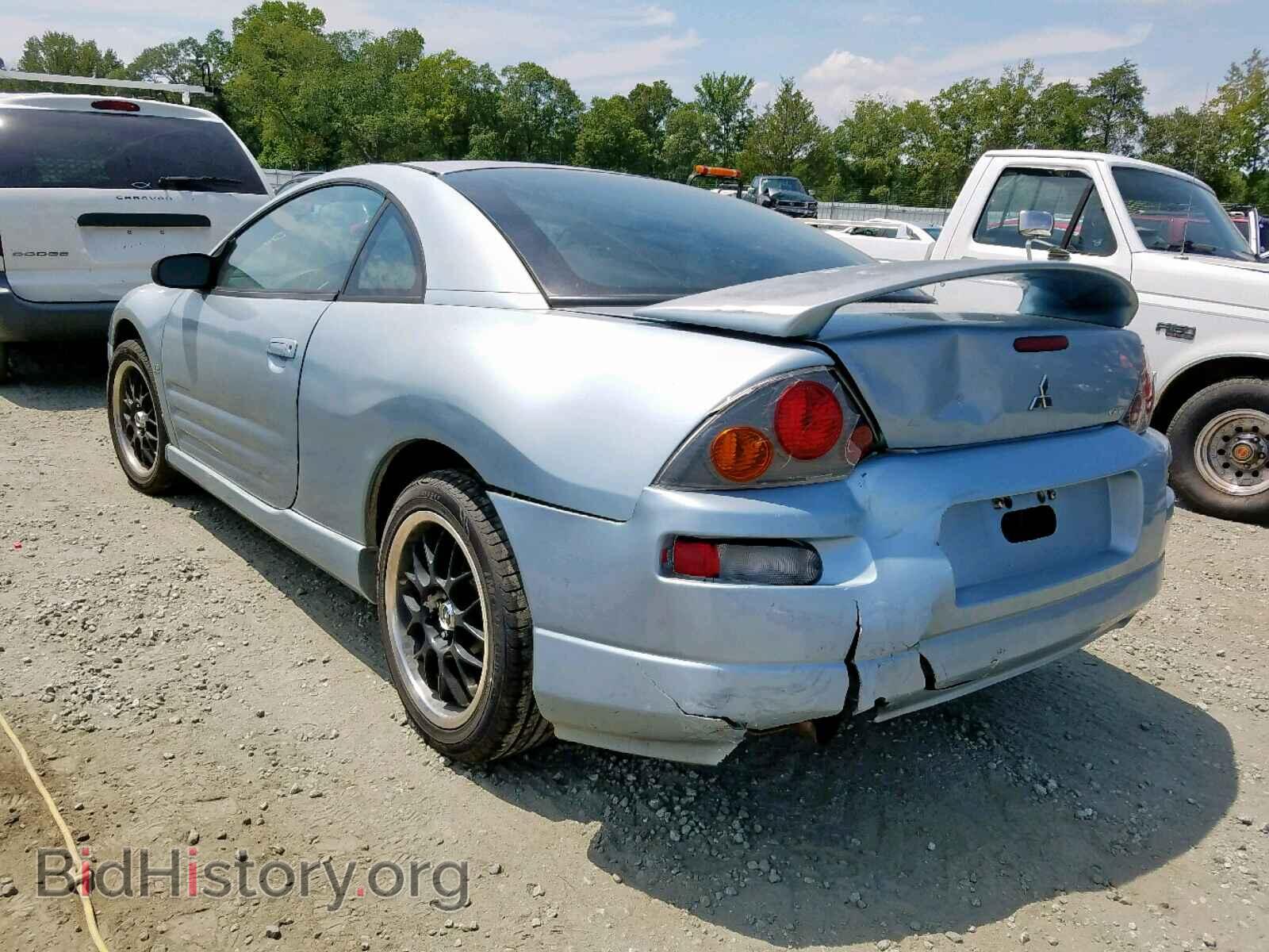 2004 MITSUBISHI ECLIPSE - VIN: 4A3AC84H44E058581 - Фото 2