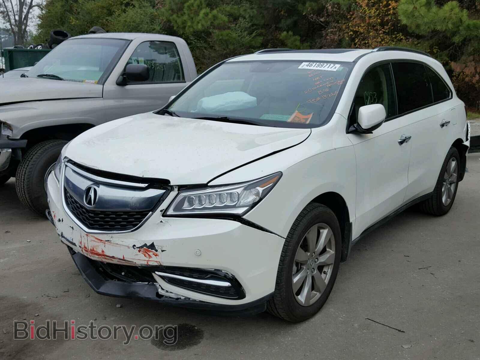 2015 ACURA MDX - VIN: 5FRYD4H89FB004792 - Фото 2