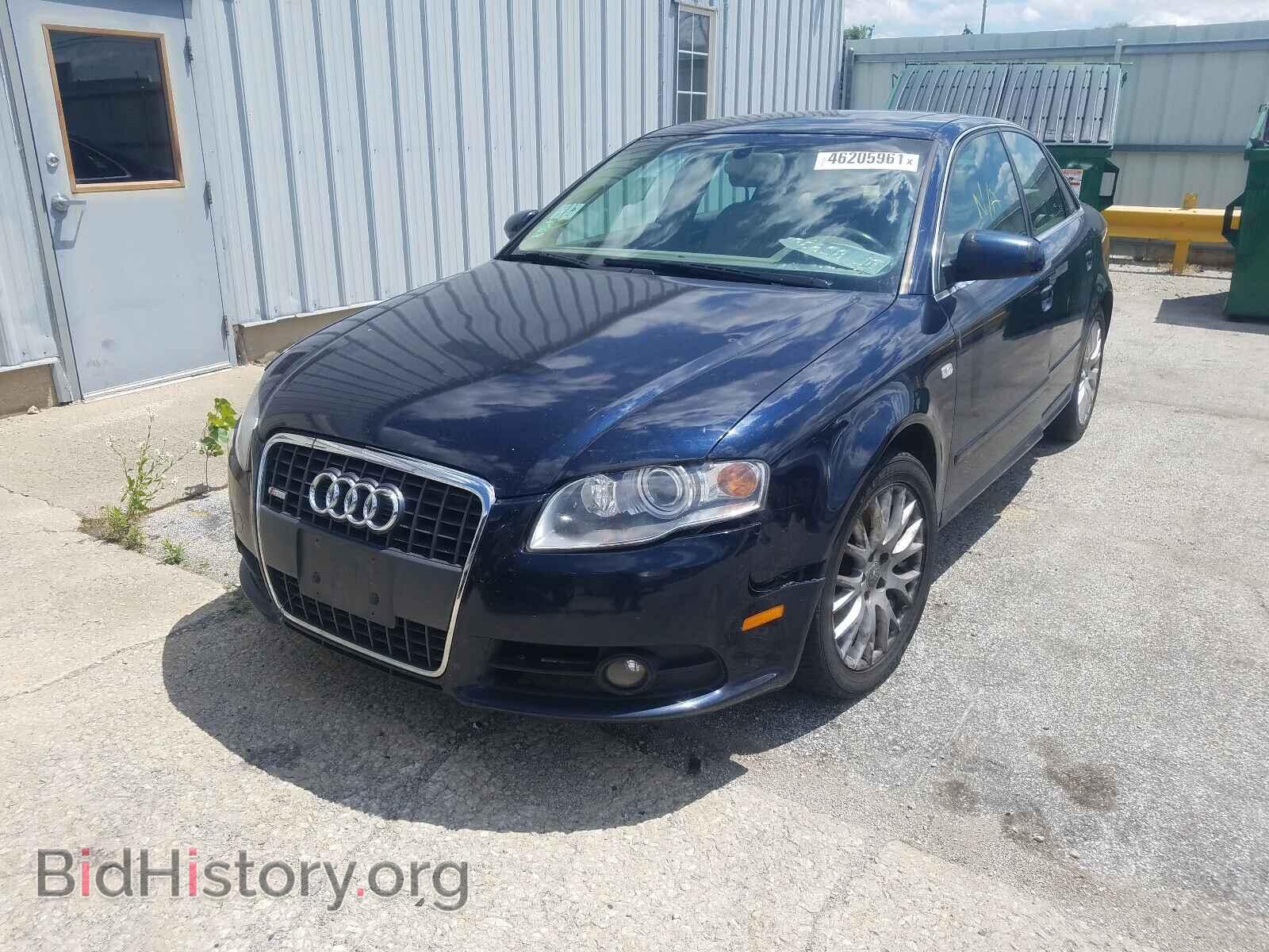 2008 AUDI A4 - VIN: WAUDF78E98A128734 - Фото 2