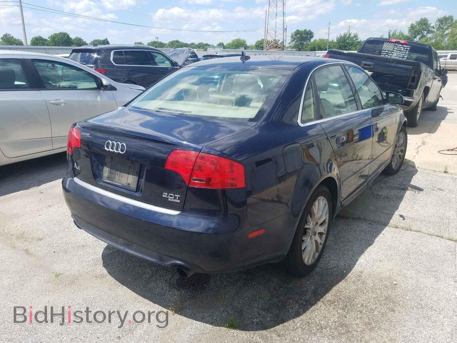 2008 AUDI A4 - VIN: WAUDF78E98A128734 - Фото 4
