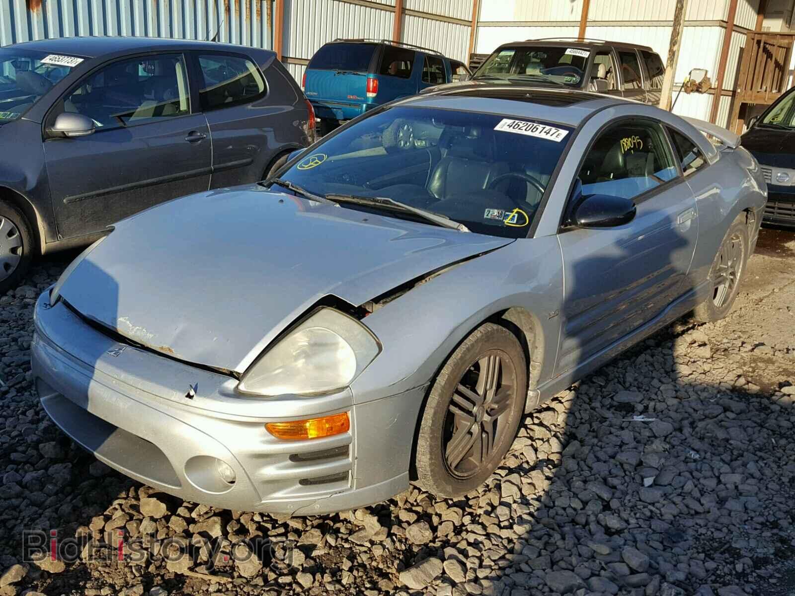 2003 MITSUBISHI ECLIPSE - VIN: 4A3AC74H03E120082 - Фото 2