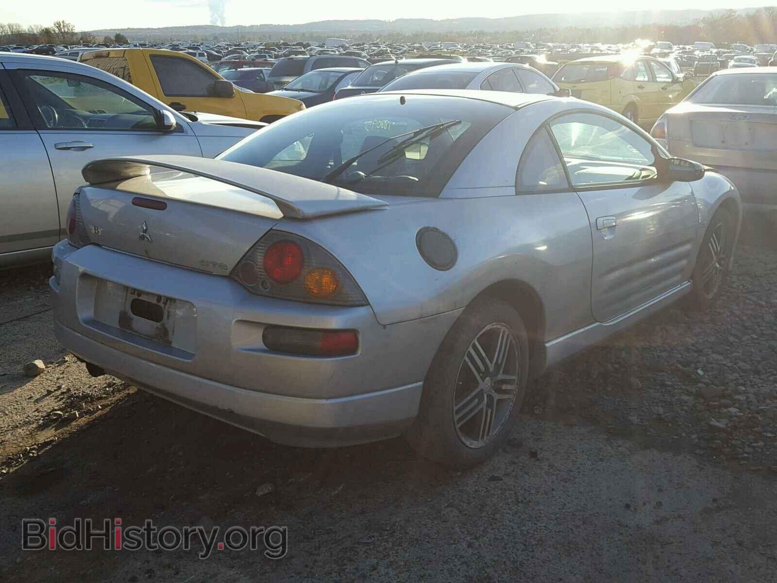 2003 MITSUBISHI ECLIPSE - VIN: 4A3AC74H03E120082 - Фото 4