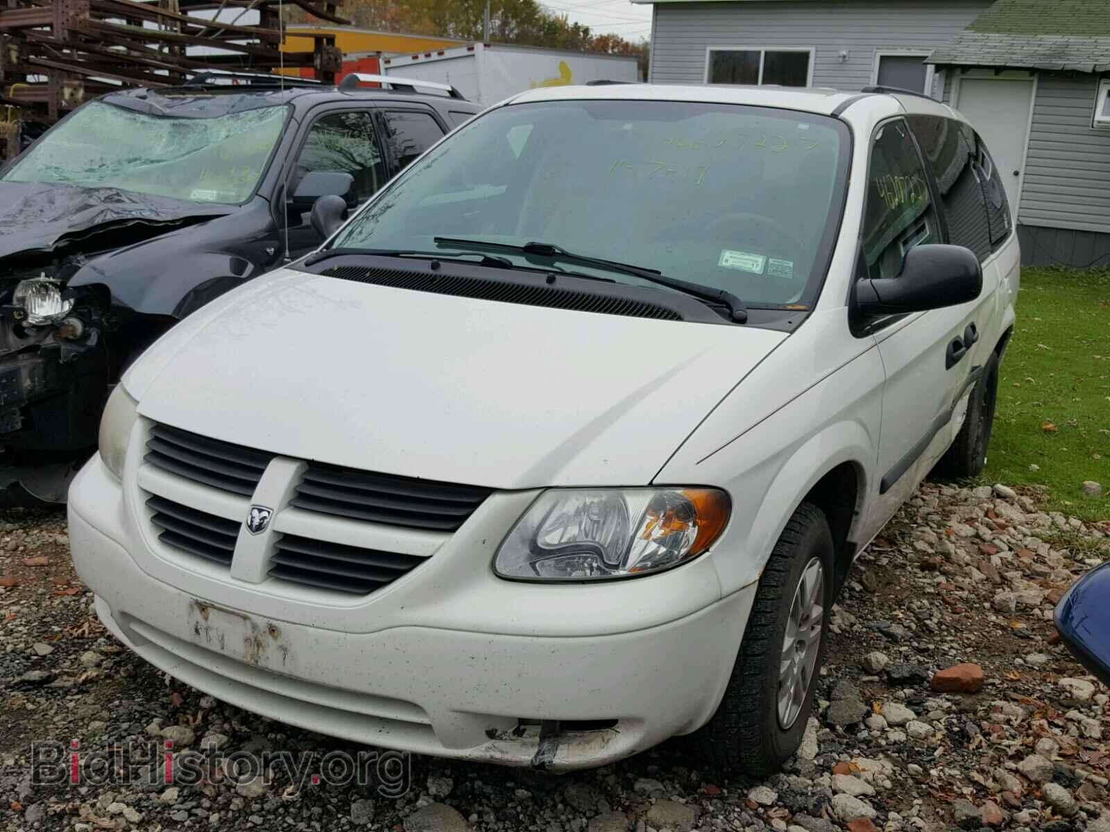 2007 DODGE CARAVAN - VIN: 1D4GP24R87B261134 - Фото 2
