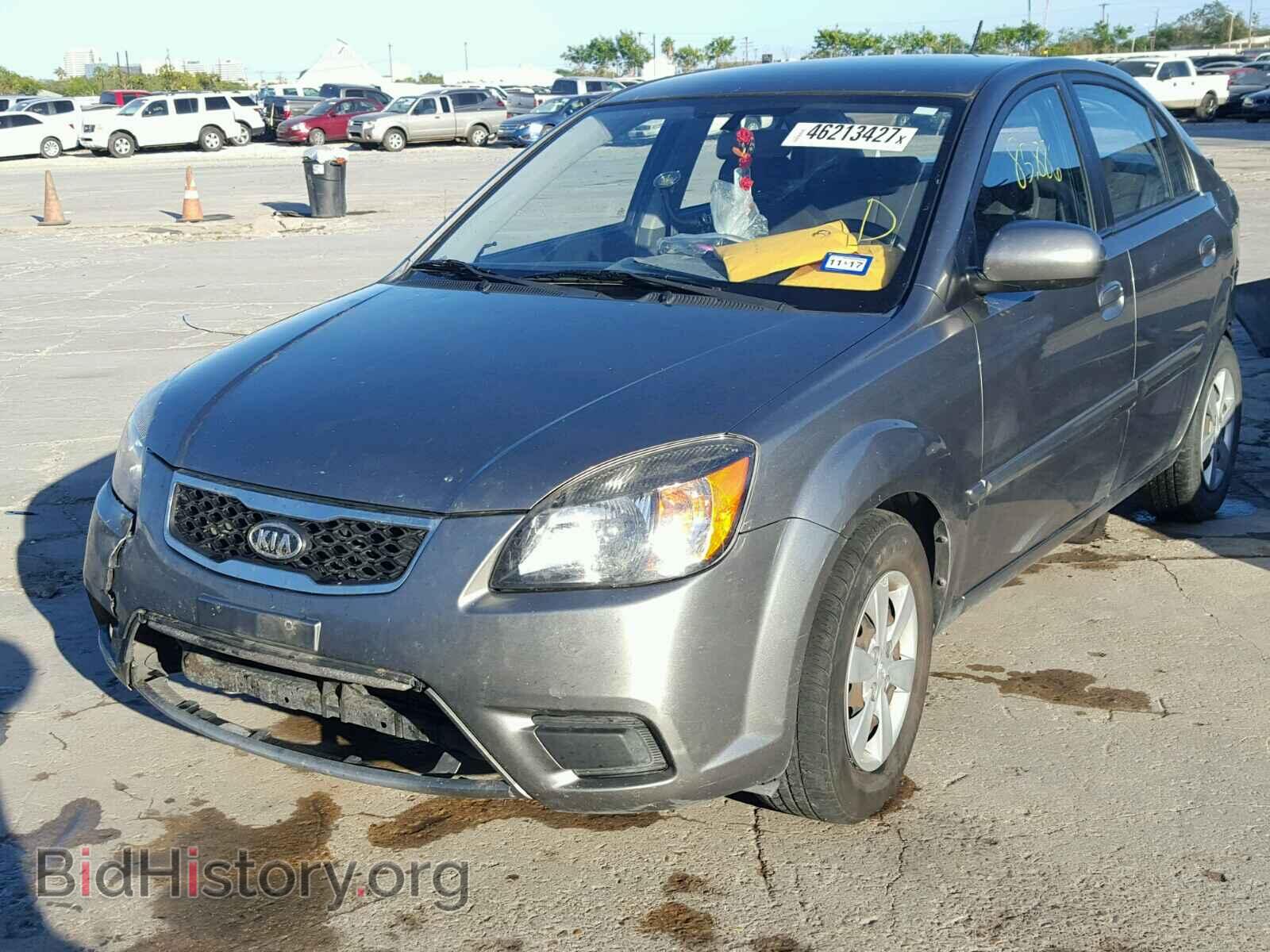 2011 KIA RIO BASE - VIN: KNADH4A36B6913854 - Фото 2