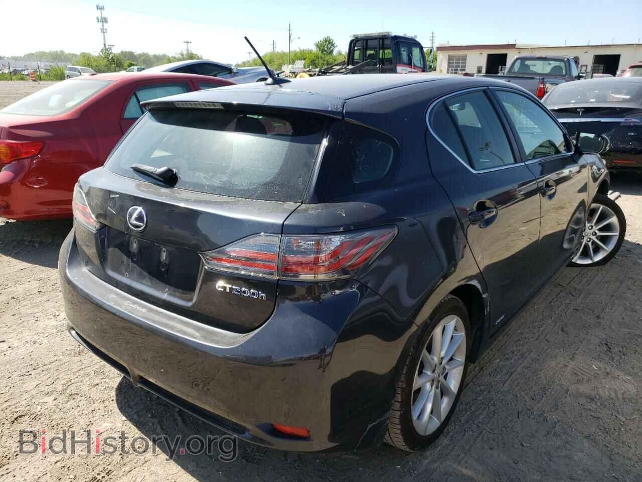 2011 LEXUS CT 200 - VIN: JTHKD5BH4B2011862 - Фото 4